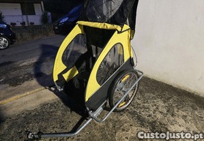 Carrinho de agregar a bicicleta