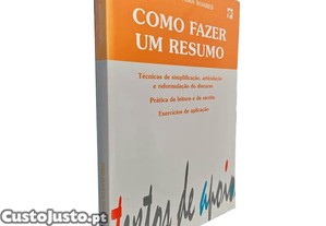 Como fazer um resumo - Maria Almira Soares