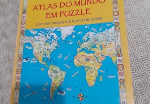 Atlas do Mundo em Puzzle de Colin King
