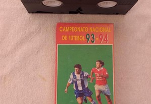 Benfica campeão, filme VHS, campeonato nacional 93-94