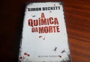 "A Química da Morte" de Simon Beckett - 1ª Edição de 2006