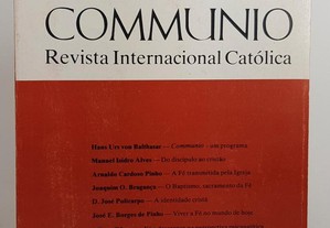 COMMUNIO Revista Católica Internacional Ano I Número 1 1984