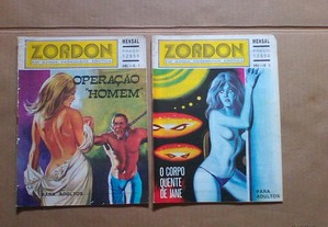 Zordon - em banda desenhada erótica