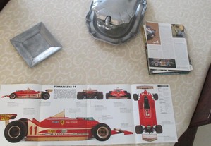 Folheto desdobrável Ferrari 312 T4 F1