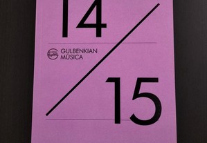 Revista temporada Gulbenkian Música 2014/15