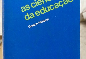 "As ciências da educação" de Gaston Mialaret
