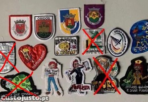 Patches / Emblemas Universitários (preço unitário)