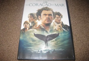 DVD "No Coração do Mar" com Chris Hemsworth/Selado!