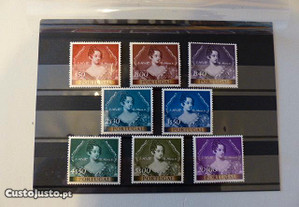 Bela série de selos de Portugal 1953