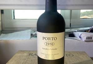 Vinho do Porto de 1950 garrafeiras particular