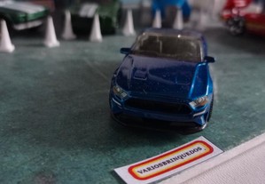 Ford Mustang convertbible 2018 Blue Matchbox