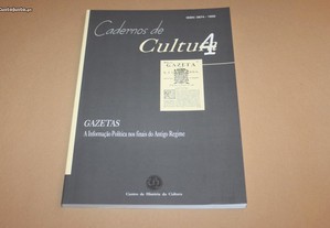Cadernos de Cultura 4 -Gazetas