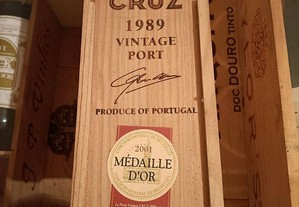 Vinho do Porto Cruz Vintage 1989