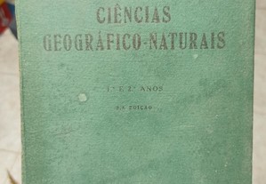 "Ciências Geográfico-Naturais 1º e 2º Anos" de Correia Monteiro