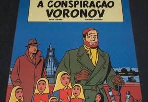 Livro BD A Conspiração Voronov Blake e Mortimer CM