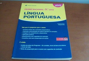 Preparar para o exame nacional 9º ano Língua Portuguesa Porto editora