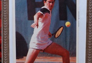 Calendário Tenis John McEnroe ano 1986