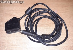 Cabo scart rgb original sega saturn