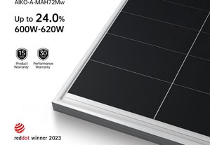 Painéis Solares Fotovoltaicos AIKO N-Type - 600W (TIER 1)
