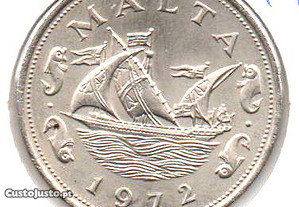Malta - 10 Cents 1972 - soberba