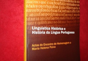 Linguística Histórica e História da Língua...