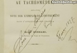 Manuel de L'Oprateur au Tachomtre - Henri Bonnami (1883)