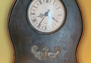 Relógio de Mesa em Mogno, muito Raro e Antigo