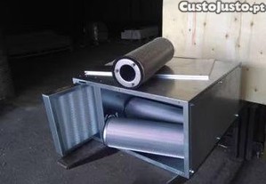 Caixa de Filtragem (Carvo Ativado) para hotte