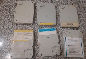 Conjunto de 6 Cassetes Cartucho Antigas