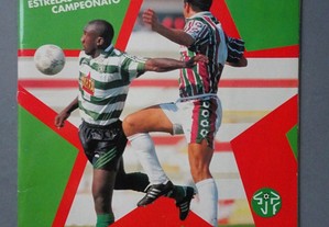 Caderneta de cromos de futebol completa - Futebol 95/96 Panini