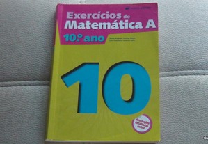 Exercícios de Matemática A 10 Ano de Maria Augusta Ferreira Neves Porto editora