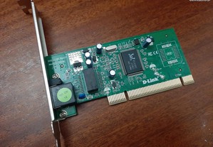 Placa de rede D-Link Gigabit PCI 1Gb