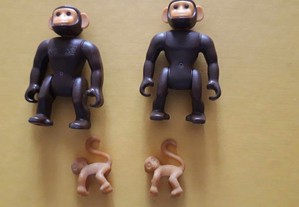 Playmobil Macacos e Cães