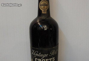Garrafa de vinho do Porto Croft`s 1960