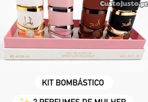 Kit de perfumes árabe