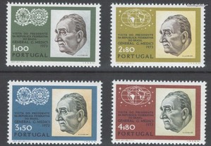 Selos Portugal 1973 - Série Completa Nova MNH N1184-1187 = 1.60EUR
