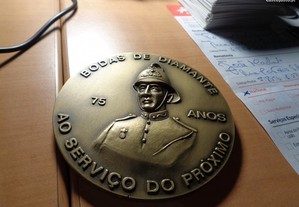 Medalha Bombeiros Valadares 75 Anos Oferta Envio