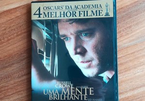 Filme DVD "Uma Mente Brilhante" (dois discos)