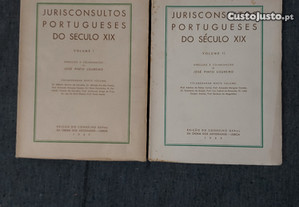 Jurisconsultos Portugueses Do Século XIX-2 Vols-1947/1960
