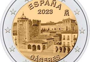 Espanha 2 Euro - Caceres - AM
