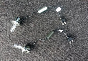2 lâmpadas led H4 HB 6000k
