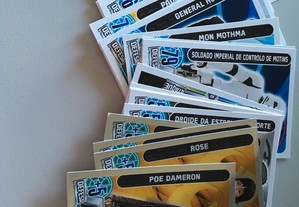 Cartas Star Wars Continente 4 por 1 euro - para completar coleção