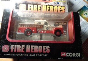 Carro Bombeiros Miniatura Fire Heroes Oferta Envio