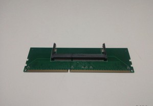 Conversor de Memórias DDR3 de Portáteis para PC
