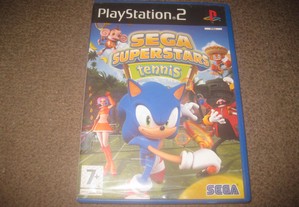 Jogo "Sega Superstars Tennis" para a Playstation 2/Completo!