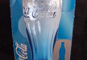 Copo Coca-Cola cor Azul 1206/06 em caixa novo