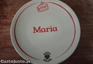 Prato personalizado nome MARIA