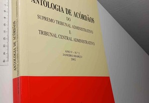 Antologia de Acórdãos do Supremo Tribunal Administrativo e Tribunal Central Administrativo (Ano V - N.º 2 - Janeiro/Março 2002) 