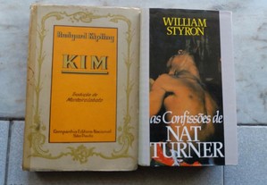 Obras de Rudyard Kipling e William Styron