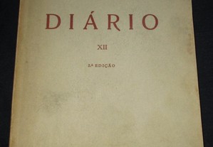Livro Diário XII Miguel Torga 2ª edição Coimbra